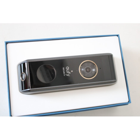 SALE OUT. Anker Eufy Doorbell 2 Pro, Black | SALE OUT. Anker Eufy Doorbell 2 Pro | UNPACKED, SCRATCHED TOP