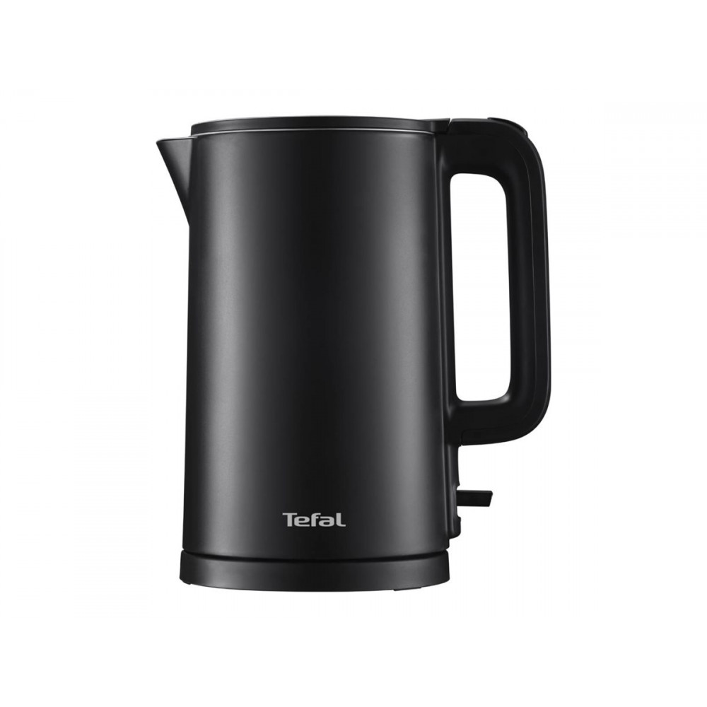 TEFAL | KO1408E0 Thermo Protect | Kettle | Electric | 1500 W | 1.5 L | Stainless steel/Plastic | 360 rotational base | Black