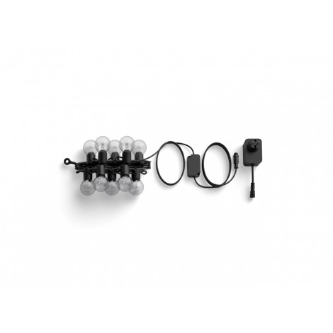 Philips Hue Festavia Globe Outdoor Fairy Lights, 7 m | 30 W | Bluetooth, Zigbee