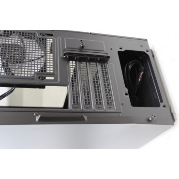 SALE OUT. Deepcool CH360 Digital MID TOWER CASE, Black | SALE OUT. SALE OUT. Deepcool CH360 Digital | Black | Mid Tower | DAMAGE