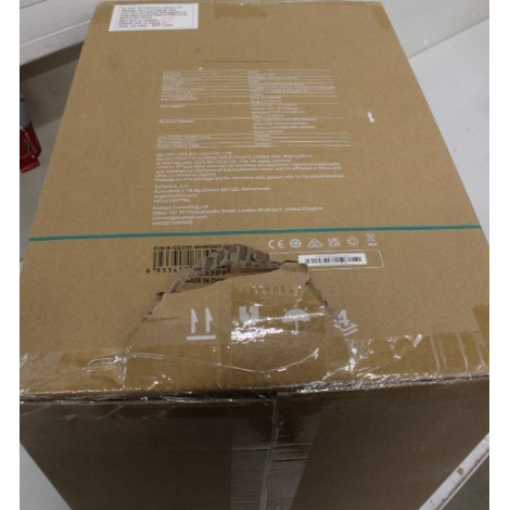 SALE OUT. Deepcool CG330 3F MINI TOWER CASE, White | Deepcool Case | CG330 3F WH | White | Micro ATX | DAMAGED PACKAGING