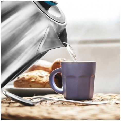 Cecotec Kettle | ThermoSense 220 Steel | Electric | 1630 W | 1.2 L | Stainless Steel | 360 rotational base | Stainless Steel