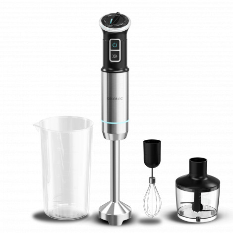 Cecotec Hand blender | Power Neutron 1100MAX Cream&Crush | Hand Blender | 1100 W | Number of speeds Adjustable | Turbo mode | Ch