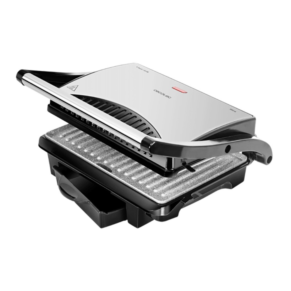 Cecotec Grill | Rock'nGrill 1000 | 1000 W | Electric Grill | Black/Stainless steel
