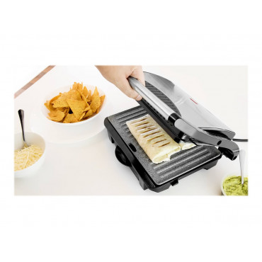 Cecotec Grill | Rock'nGrill 1000 | 1000 W | Electric Grill | Black/Stainless steel