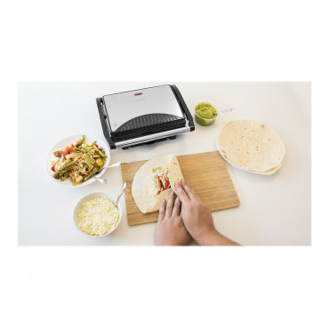 Cecotec Grill | Rock'nGrill 1000 | 1000 W | Electric Grill | Black/Stainless steel