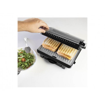 Cecotec Grill | Rock'nGrill 1000 | 1000 W | Electric Grill | Black/Stainless steel
