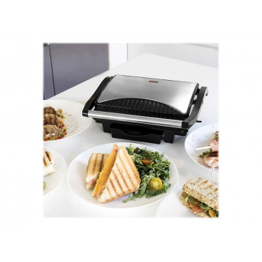 Cecotec Grill | Rock'nGrill 1000 | 1000 W | Electric Grill | Black/Stainless steel