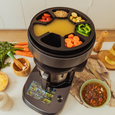 Cecotec Mambo CooKing Victory | Multifunctional Robot | 1700 W | Number of speeds 19 | Bowl capacity 4.5 L | Black/Grey
