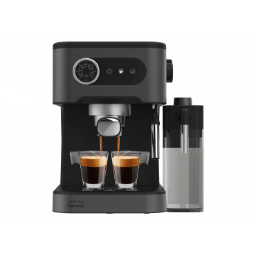 Cecotec Coffee machine | Power Espresso 20 Pro Latte | Pump pressure 20 bar | Built-in milk frother | Semi-automatic | Black | 1