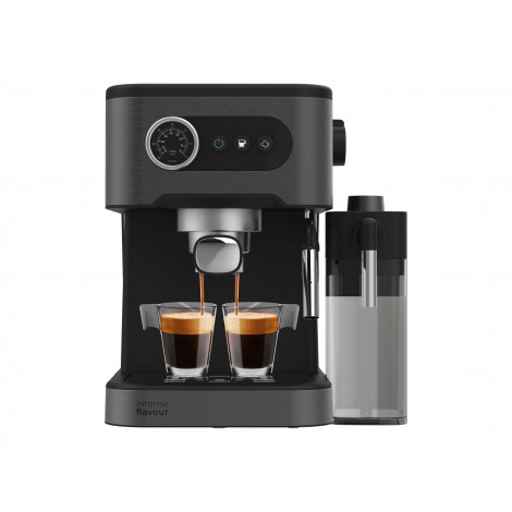 Cecotec Coffee machine | Power Espresso 20 Pro Latte | Pump pressure 20 bar | Built-in milk frother | Semi-automatic | Black | 1