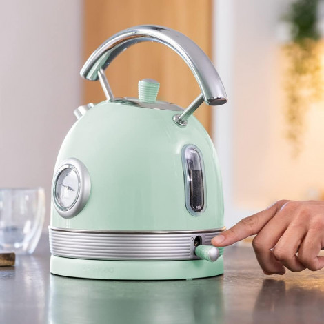 Cecotec Kettle | ThermoSense 420 Vintage | 2200 W | Electric | 1.8 L | Stainless steel | 360 rotational base | Light Green