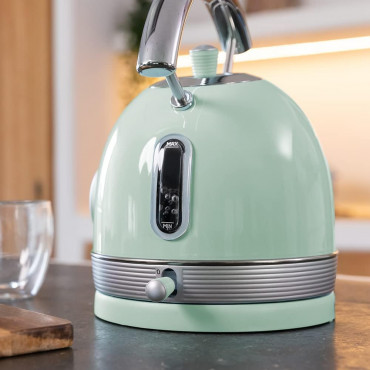 Cecotec Kettle | ThermoSense 420 Vintage | 2200 W | Electric | 1.8 L | Stainless steel | 360 rotational base | Light Green