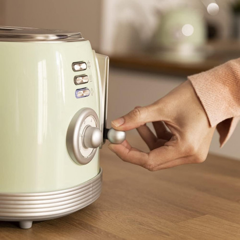 Cecotec Toaster | Toast&Taste 800 Vintage | Power 850 W | Number of slots 2 | Housing material Stainless steel | Light Green