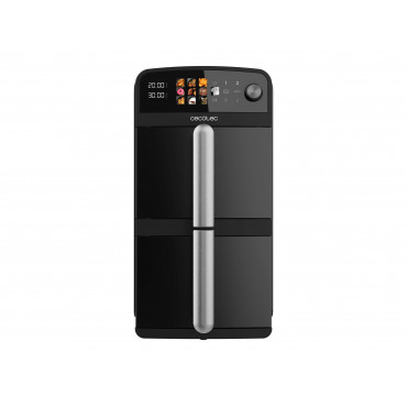 Cecotec Double hot air fryer | Cecofry DuoLevel 10000 | Power 2400 W | Capacity 10 L | Black