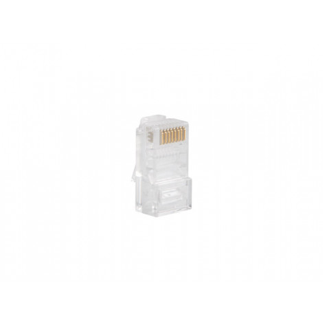 Lanberg Plug RJ45 CAT.5E UTP plug 8P8C, 100 pcs | PLU-5000 | Transparent