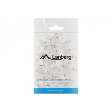 Lanberg Plug RJ45 CAT.5E UTP plug 8P8C, 100 pcs | PLU-5000 | Transparent