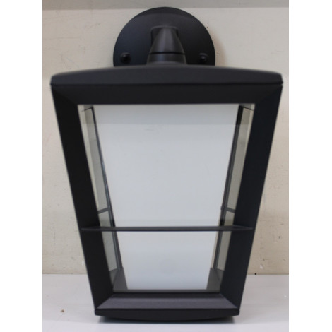SALE OUT. | Philips Hue WCA Econic Outdoor Wall Lantern | 15 W | 2000-6500 Hue White Colour Ambiance | DAMAGED PACKAGING | 24 mo