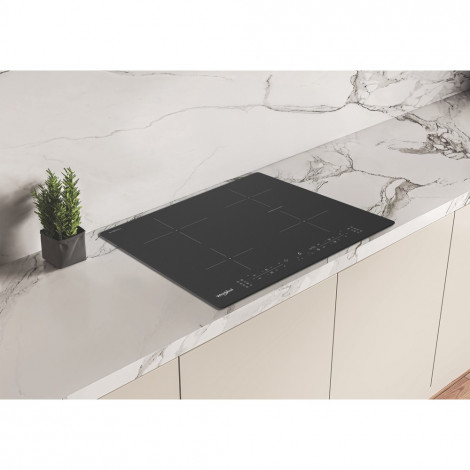 Whirlpool WB B8360 NE BM Hob, Glass Ceramic, Induction, Built-in, 4 cooking zones, Width 59 cm, Black | Whirlpool