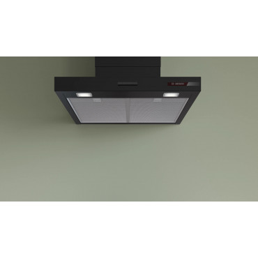 Bosch DWB65CC60 | Hood | Wall mounted | Energy efficiency class B | Width 59.8 cm | Mechanical | 594 m /h | Matte black | LED