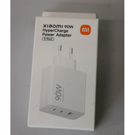 SALE OUT. Xiaomi 90W HyperCharge Power Adapter (3-Port), EU | DEMO