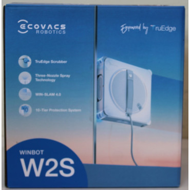 SALE OUT. | Ecovacs Window Cleaning Robot | WINBOT W2S | Corded | 8000 Pa | White | DEMO