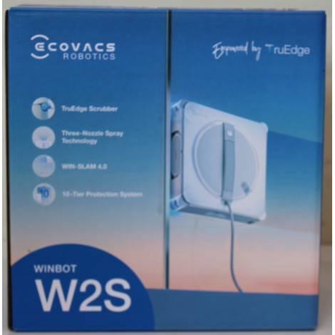SALE OUT. | Ecovacs Window Cleaning Robot | WINBOT W2S | Corded | 8000 Pa | White | DEMO