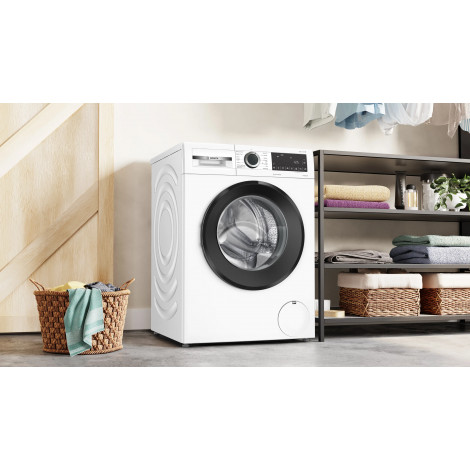 Bosch Washing Machine | WGG244ZTSN | Energy efficiency class A | Front loading | Washing capacity 9 kg | 1400 RPM | Depth 63 cm 