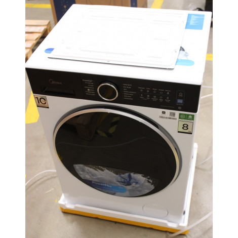 SALE OUT. Midea MF205W80BA30/W-BK Washing Machine | Midea Washing Machine | MF205W80BA30/W-BK | Energy efficiency class A | Fron