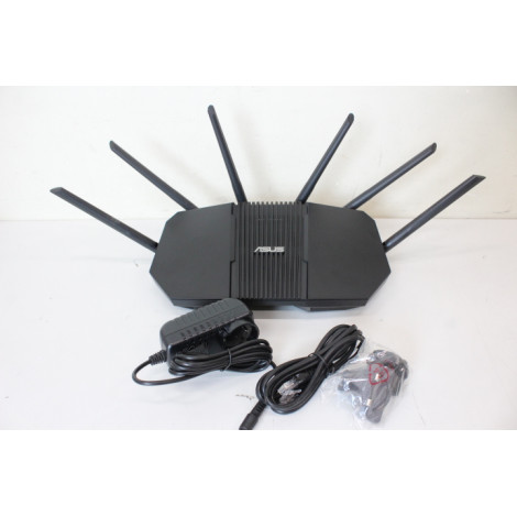 SALE OUT. Asus RT-BE90U Tri-band WiFi 7 Router, EU+UK | Asus BE9400 Tri-band WiFi 7 AiMesh Extendable Router | RT-BE90U | 802.11