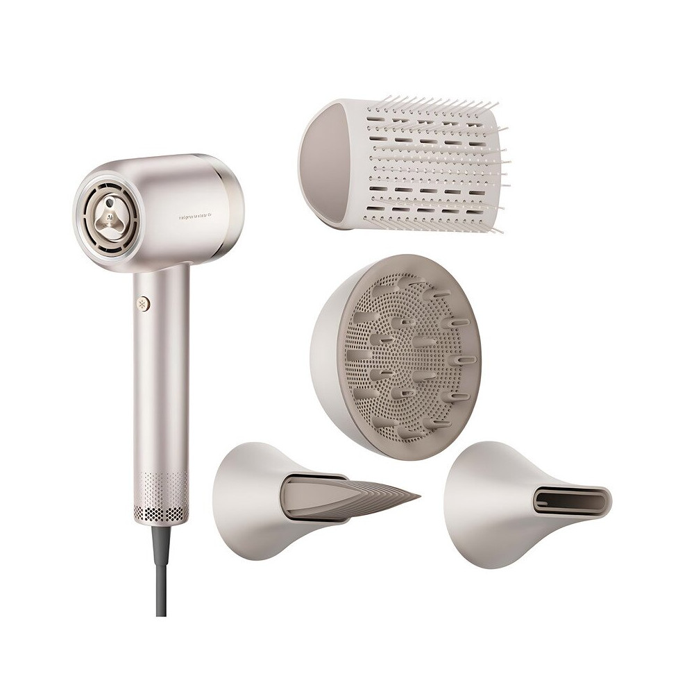 Dreame AHG40A-PK | Hair Dryer | 2000 W | Number of temperature settings 4 | Ionic function | Diffuser nozzle | Rose Gold