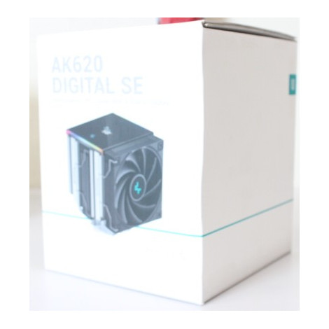 SALE OUT. Deepcool AK620 DIGITAL SE CPU Air Cooler | Deepcool CPU Air Cooler | AK620 Digital SE | Black | DAMAGED PACKAGING