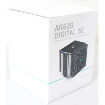 SALE OUT. Deepcool AK620 DIGITAL SE CPU Air Cooler | Deepcool CPU Air Cooler | AK620 Digital SE | Black | DAMAGED PACKAGING