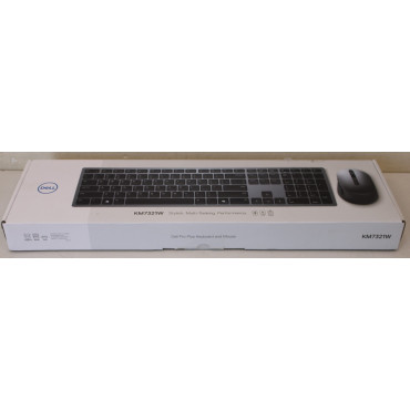 SALE OUT. Dell | Premier Multi-Device Keyboard and Mouse | KM7321W | Keyboard and Mouse Set | Wireless | Batteries included | Wi