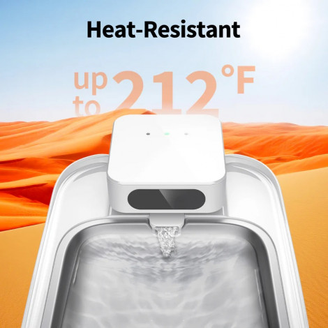 PETKIT P41161 | Wireless Pump for EVERSWEET Max 2 | Material PPO | Orange