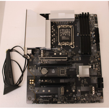 SALE OUT. MSI USED, REFURBISHED, WITHOUT ACCESSORIES, ONLY BACKPANEL INCLUDED