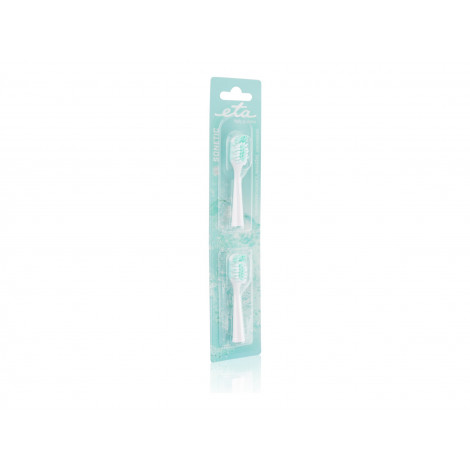 ETA | Toothbrush replacement for ETA0709 | Heads | For adults | Number of brush heads included 2 | Number of teeth brushing mode