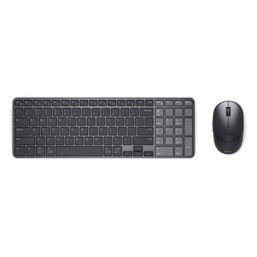 Dell Pro 7 Rechargeable Compact Keyboard and Mouse - KM746 - US International (QWERTY)