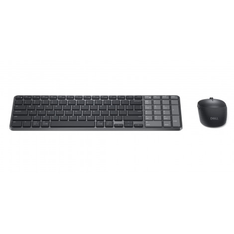 Dell Pro 7 Rechargeable Compact Keyboard and Mouse - KM746 - US International (QWERTY)