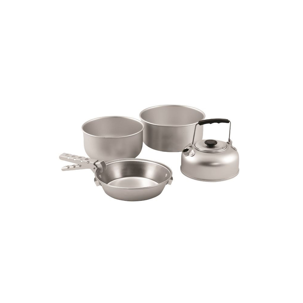 Easy Camp Adventure Cook Set M Silver Aluminium