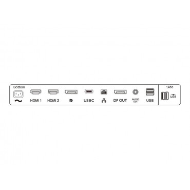Philips | LCD Monitor with USB-C | 276B1/00 | 27 " | IPS | QHD | 16:9 | 75 Hz | 4 ms | 2560 x 1440 pixels | 300 cd/m | HDMI port