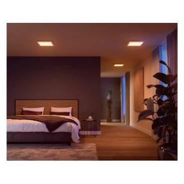 Philips Hue Surimu Panel Square Small | 2000-6500 K, Hue White and Color Ambiance