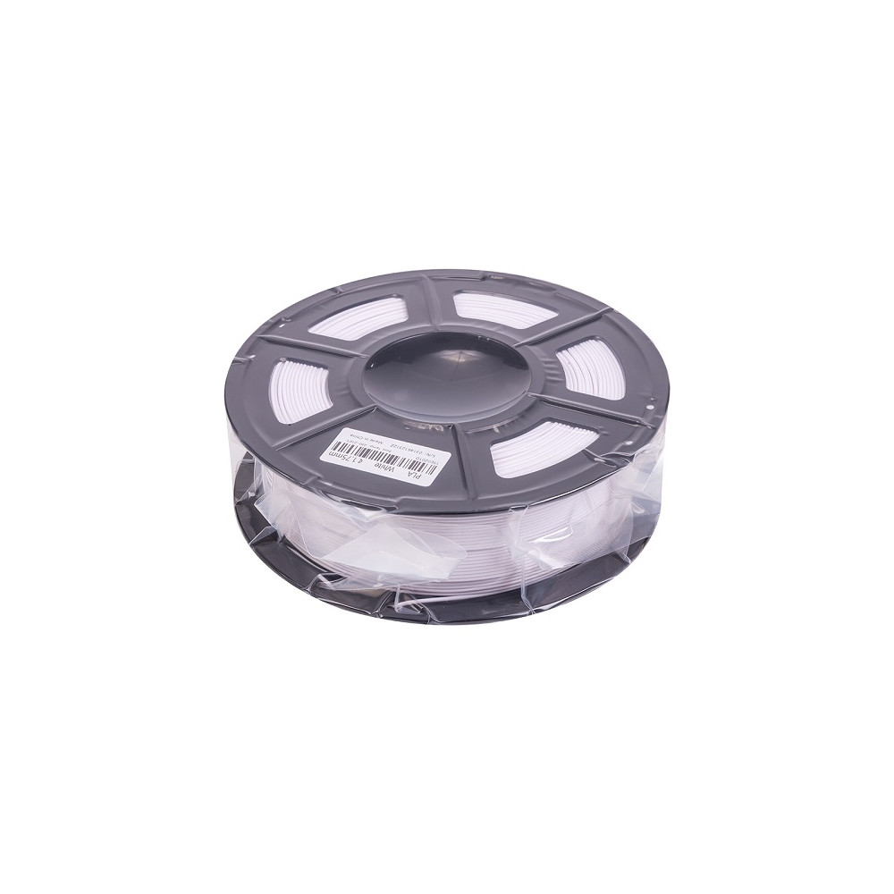 3D spausdinimo plastikas PLA, 1.75mm, 1kg, baltas
