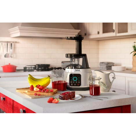 TEFAL | Juicer | ZC420E38 Juice & Clean | Type Juicer maker | Silver/Black | 150 W | Number of speeds 4
