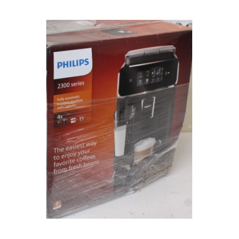 SALE OUT. Philips Espresso Coffee Maker | EP2334/10 | Pump pressure 15 bar | Built-in milk frother | Fully Automatic | 1500 W | 