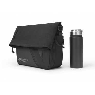 Asus | ROG Archer Messenger BC2000 | Fits up to size 14 " | Bag | Shoulder strap | Waterproof | Black/Gray