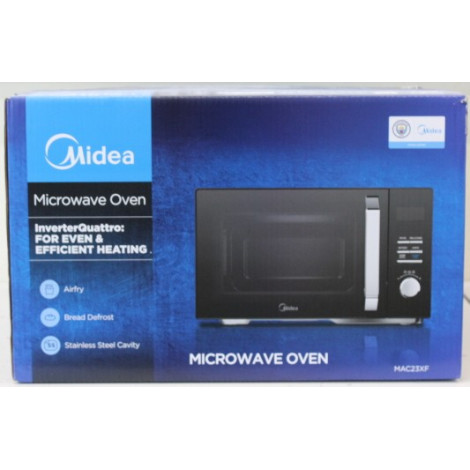 SALE OUT. Midea MAC23XF Microwave oven with Grill, Convection and Airfry, 23 L, Digital control, Black | Midea Microwave Oven | 