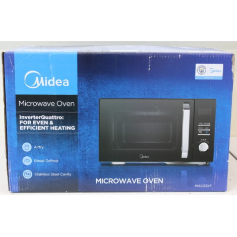 SALE OUT. Midea MAC23XF Microwave oven with Grill, Convection and Airfry, 23 L, Digital control, Black | Midea Microwave Oven | 