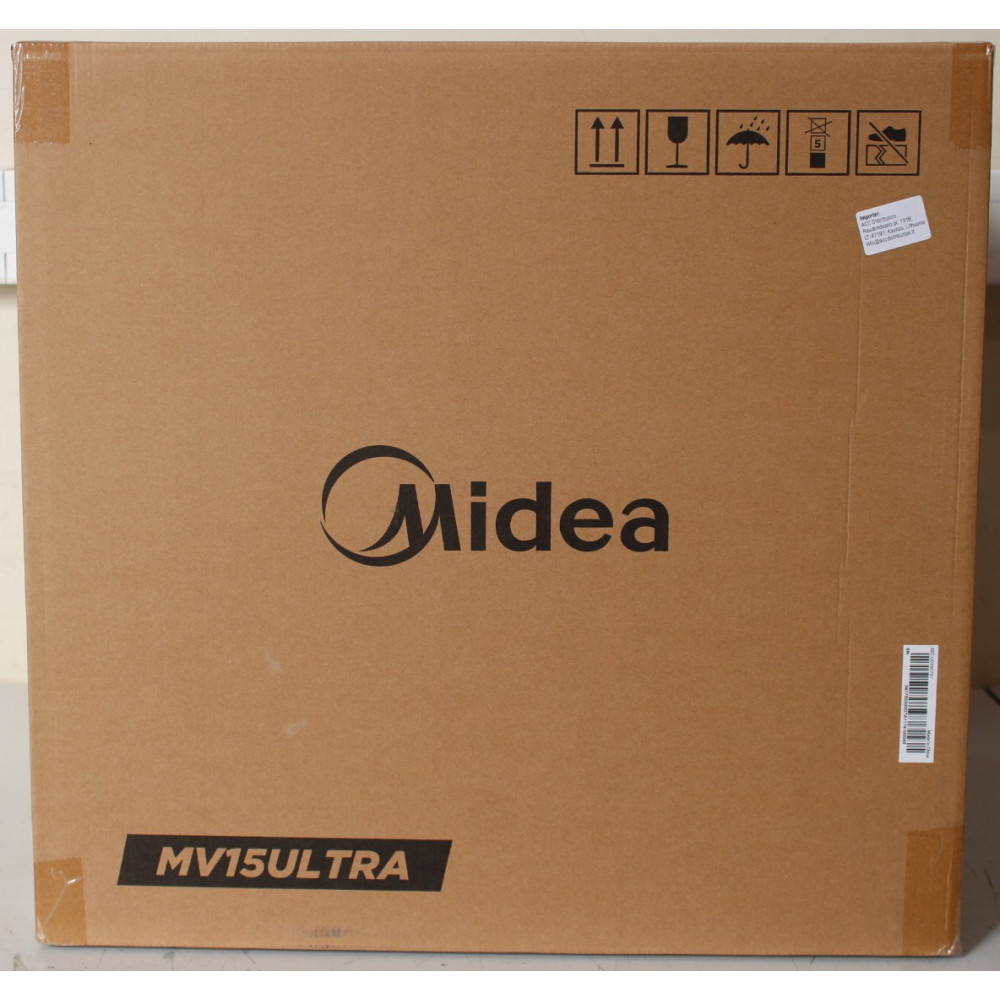 SALE OUT. Midea V15 Robot Vacuum Cleaner | Midea Robot Vacuum Cleaner | V15 | Wet&Dry | 5200 mAh | Dust capacity 3 L | 16200 Pa 