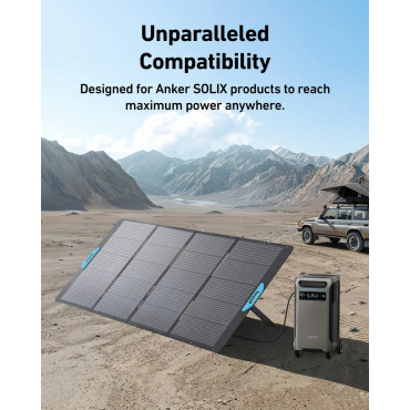 400 | Anker Solix | SOLIX PS400 | Bifacial Portable Solar Panel
